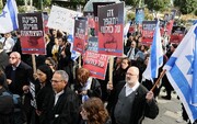 تظاهرات قضات صهیونیست علیه کابینه نتانیاهو/ مخالفت با طرح مصونیت قضایی «بی بی»