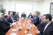 Амир Абдоллахиян встретился с министром иностранных дел Ливана в стране