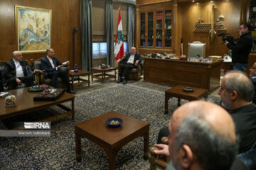  Amirabdollahian rencontre le président du Parlement libanais et Najib Mikati