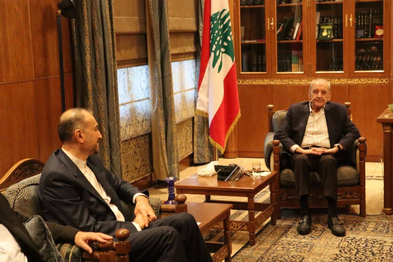 Der iranische Außenminister und der libanesische Premierminister treffen sich in Beirut