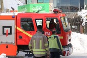 آتش‌نشانان مشهد در روزهای برفی ۹ حادثه گازگرفتگی را امدادرسانی کردند