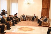El ministro de Relaciones Exteriores de Irán se reúne con el presidente sirio