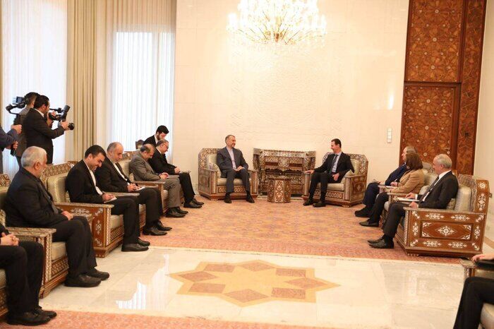 FM to President Assad: Iran will continue strong support of Syria 