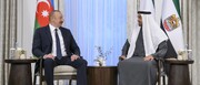 گفت وگوی رئیس امارات و رئیس جمهور آذربایجان