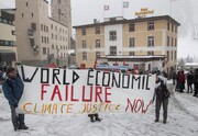 Le Forum de Davos, une occasion pour protester contre l’injustice écolo-économique