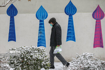 Iran : de fortes chutes de neige à Téhéran, mi janvier 2023