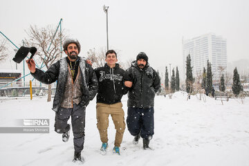 Iran : de fortes chutes de neige à Téhéran, mi janvier 2023