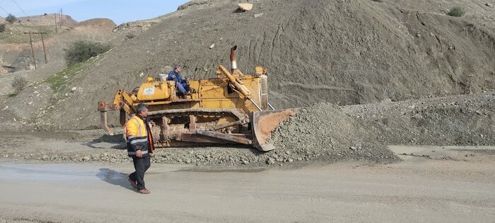 محور ارتباطی گچساران- بابا کلان بازگشایی شد