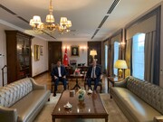 ایرانی وزیر خارجہ دو طرفہ مذاکرات کیلئے ترکی پہنچ گئے