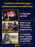 Israelische Verbrechen gegen Journalist*innen