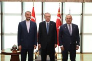 ایرانی وزیر خارجہ نے ترک صدر سے ملاقات کی