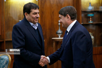 Iran 1st VP meets a Russian advisor in Tehran