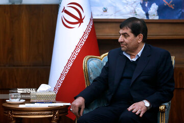 Iran 1st VP meets a Russian advisor in Tehran