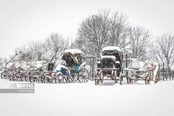 Iran : Balade dans la neige