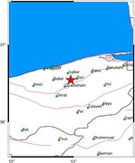 زلزال بقوة 4.2 ريختر يضرب محافظة مازندران شمال ايران من دون ضحايا