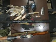 سه شکارچی غیر مجاز در طالقان دستگیر شدند