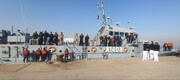 Iran Army flotilla docks at Karachi Port to continue defense ties with Pakistan