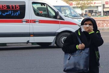 تماس با اورژانس اصفهان به‌دلیل مشکلات تنفسی  در روزهای آلوده ۱۵ درصد افزایش یافت