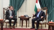 محمود عباس با مقام آمریکایی درباره فلسطین گفت وگو کرد