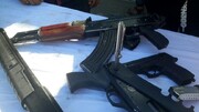 کشف چهار قبضه سلاح غیرمجاز در ساوجبلاغ