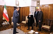 شامی صدر کی خاتون مشیر کی ایرانی وزیر خارجہ سے ملاقات