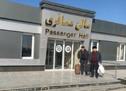 تجارت چمدانی مسافران ترکمنستانی در مرز لطف آباد خراسان رضوی رونق گرفت