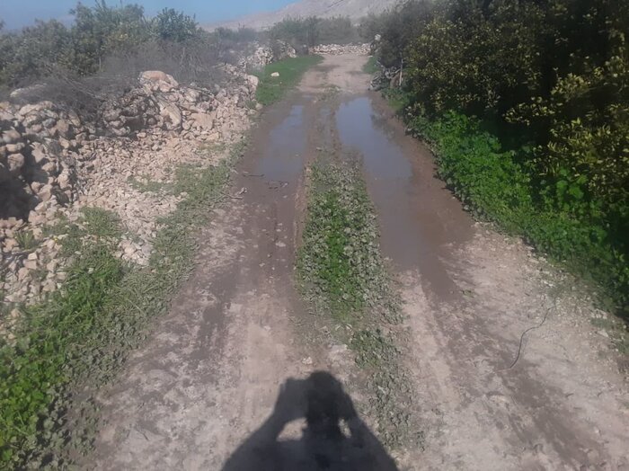 ضرورت بهسازی جاده بین مزارع روستای آبتوت در گچساران