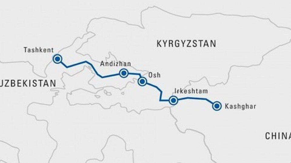 پروژه راه‌آهن چین، قرقیزستان، ازبکستان از سر گرفته می‌شود