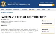 سوئد پناهگاهی برای تروریست‌ها + سند