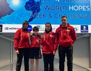 کسب مدال برنز هوپس جهان توسط دختر پینگ‌پنگ باز ایران