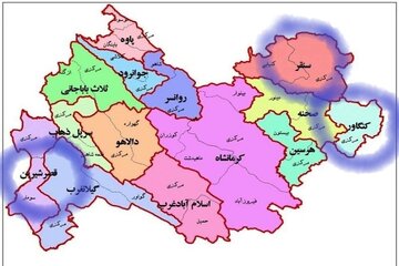 اختلاف دمای سردترین و گرمترین مناطق استان کرمانشاه به ۳۷ درجه رسید