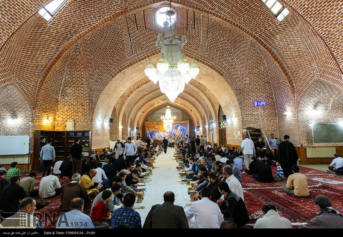 ۱۱۰ مسجد آذربایجان شرقی پذیرای معتکفان است