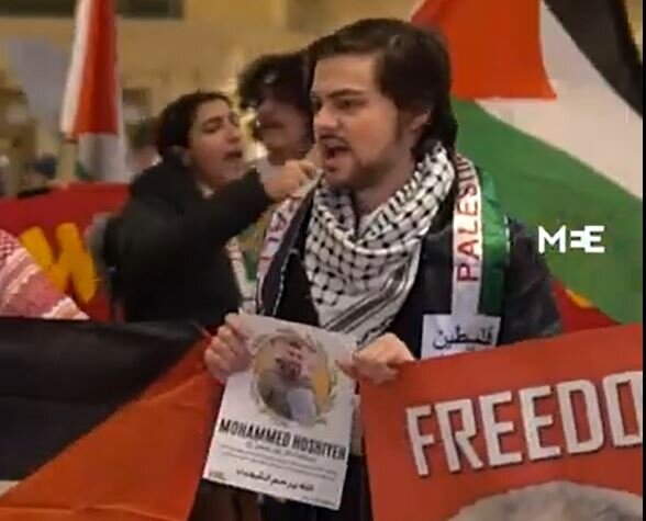 یورپی اور شمالی امریکہ کے 30 شہروں میں فلسطینی قیدیوں کی حمایت میں مظاہرے کا انعقاد