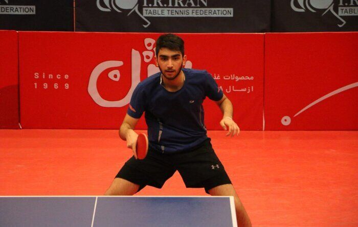 Genius Iranian player shines in table tennis contests in Qatar