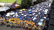 تظاهرات علیه قطع برق در ژوهانسبورگ آفریقای جنوبی