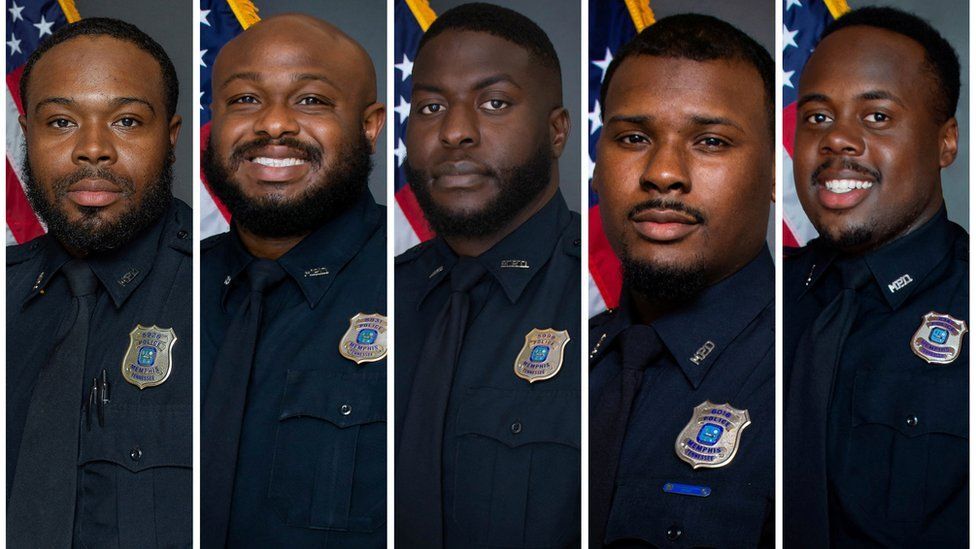 پنج پلیس آمریکایی در مرگ یک مرد سیاهپوست متهم شناخته شدند