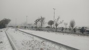 سفیدی برف بر بلندای مناطق شمالی و کوهستانی استان تهران + فیلم