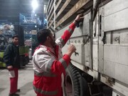 هلال احمر استان مرکزی ۴۰۰ دستگاه چادر به منطقه زلزله‌زده خوی ارسال کرد