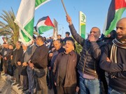 یافا: وقفة احتجاجية منددة بالعدوان الإسرائيلي على جنين+فيديو