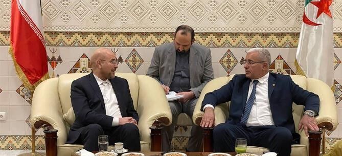 Le Président du Parlement algérien : nous voulons renforcer les relations avec l'Iran 