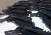باند قاچاق اسلحه در مشهد متلاشی و ۱۳ قبضه سلاح گرم کشف شد