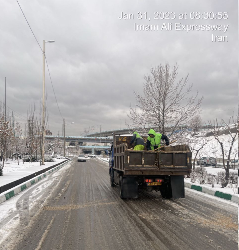 شمیرانات برفی است؛ از ترددهای غیرضروری خودداری کنید