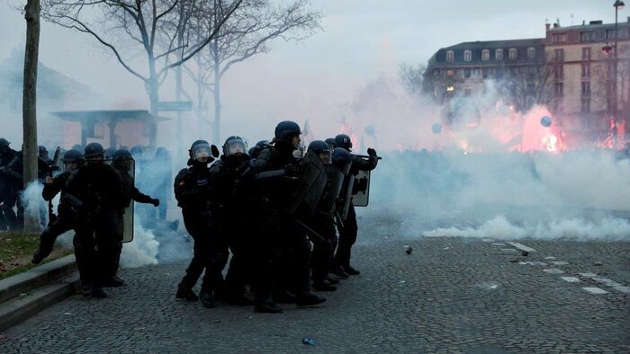 Die Demonstrationen in Paris werden erneut gewalttätig