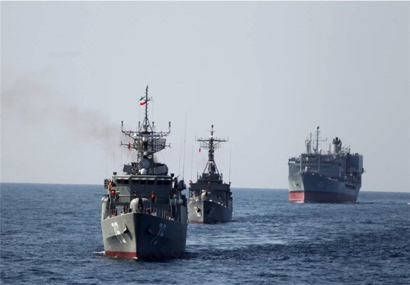 Irán tiene desplegadas tres escuadras en las aguas internacionales