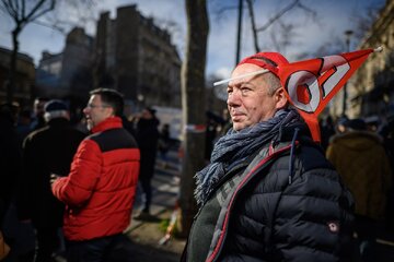 La créativité française à son apogée lors de la manifestation du 31 janvier