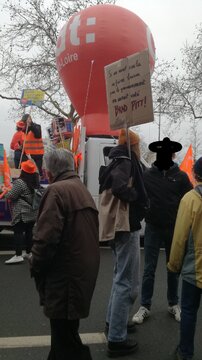 La créativité française à son apogée lors de la manifestation du 31 janvier