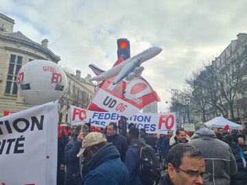 La créativité française à son apogée lors de la manifestation du 31 janvier