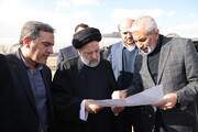 رئیس جمهور از کمربندی دوم تهران در بخش قلعه نو شهرستان ری بازدید کرد