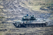 مقابله ربات‌های جنگی روسیه با تانک‌های اوکراین