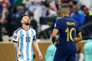 مسی: درباره فینال جام جهانی زیاد با امباپه حرف نمی‌زنم